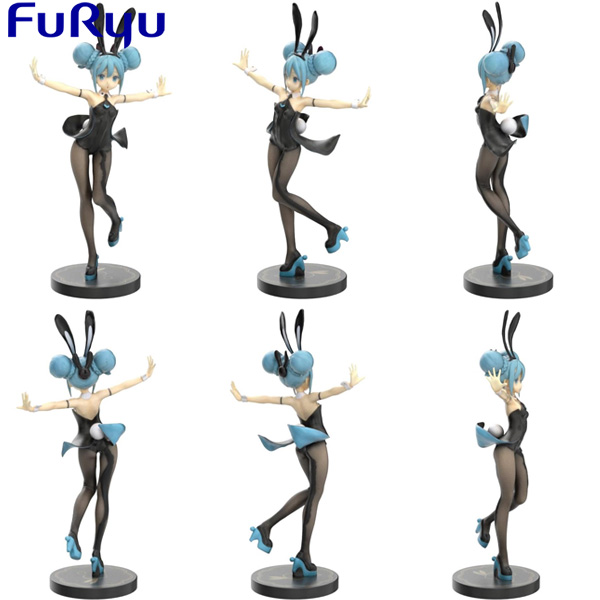 FuRyu Vocaloid BiCute Bunnies Hatsune Miku Black Version Figure